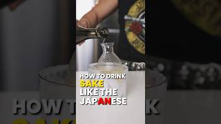 How To Drink Sake Like The JAPANESE #bartending #bartender #sake #wine