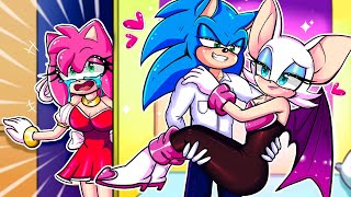 Why Does Sonic Keep Running Away From Amy? | Very Sad Story But Happy Ending | Sonic Life Stories