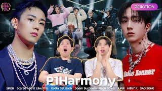 [FIRST LOOK!] P1Harmony - SIREN, Do It Like This, Back Down, Killin' It, SAD SONG etc. | REACTION