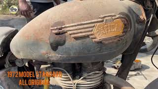 1972 Model Old Bullet Full Restoration | Pawan Bullet Ambala City