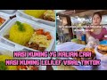 nasi kuning viral tiktok? penjual nasi kuning viral lelilef, Rasanya gurih dan enak ??