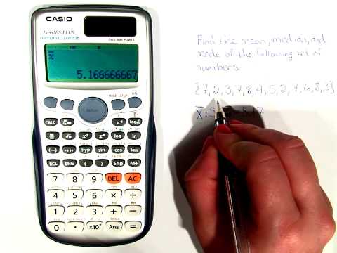 How to find mean, median, and mode on your calculator, LSM 1003 How to find mean, median, and mode on your calculator, LSM 1003