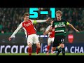 Sporting vs Arisenal Highlights 1-5 All Goal 💥