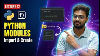 Python Modules Explained | Import, Types of Modules & User Defined Modules