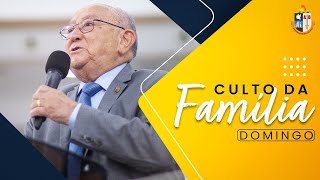 CULTO DA FAMÍLIA  | 29/12/2024 | TV AD BELÉM