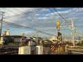 三河線を脱走のワンマン車現る⁈2024.11.29朝の枇杷島分岐点 4k 鉄道 chaos train railway 電車 名鉄