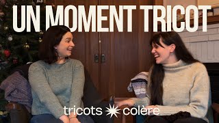 ON JASE TRICOT AVEC VIOLA BOREALIS (MARINA THIBEAULT) 🧶