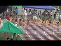 早大同記録会2017 女子100m 4組