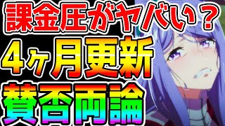 【ウマ娘】「新シナリオ今後4ヶ月更新」が賛否両論でヤバい！【ウマ娘プリティーダービー 3周年 ぱかライブTV UAF 友人サポカ 4ヶ月 新シナリオ先行プレイ 無料10連】