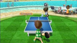 Wii Sports Resort Table Tennis (20-20) Tie Game (Re-Do in High Quality)