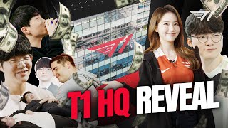 FIRST LOOK AT T1'S NEW GAMING FACILITY IN GANGNAM (English Tour)
