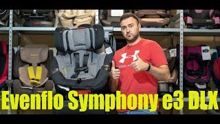 Evenflo Symphony e3 DLX – автокресло с рождения до 10 лет