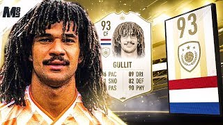 FIFA 19 GULLIT REVIEW | 93 PRIME ICON GULLIT PLAYER REVIEW | FIFA 19 ULTIMATE TEAM