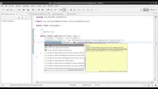 Spring Tutorial 05 ApplicationContext and Property Initialization