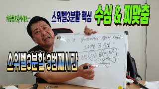 [이상화의 동네어부]스위벨3분할 세번째시간~#찌맞춤#연예인낚시#붕어낚시#