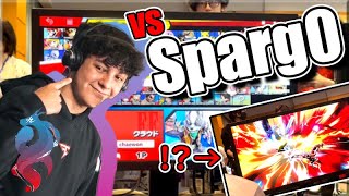 世界最強クラウドSparg0にウルフでガチ3先挑んできました【スマブラSP】