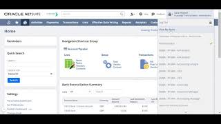 NetSuite | Switch Between Roles
