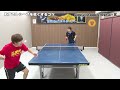 secrets of low receives with long pimples forehand inside out table tennis