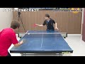 secrets of low receives with long pimples forehand inside out table tennis