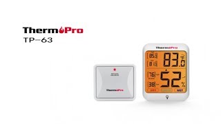 ThermoPro TP63 Indoor and Outdoor Thermometer Introduction