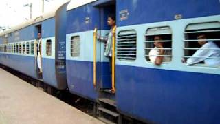 2703 Falaknuma SF Express entering KGP JN with BRC WAP-4