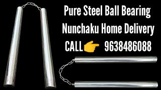 PURE STEEL BALL BEARING NUNCHAKU HOME DELIVERY ALL INDIA | #Nunchaku #homedelivery #youtubeshopping