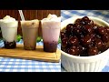 How to make Boba pearls at home without tapioca  starch / easy boba recipe / 3easy boba drinks