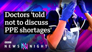 Coronavirus: Failures to protect NHS staff revealed - BBC Newsnight