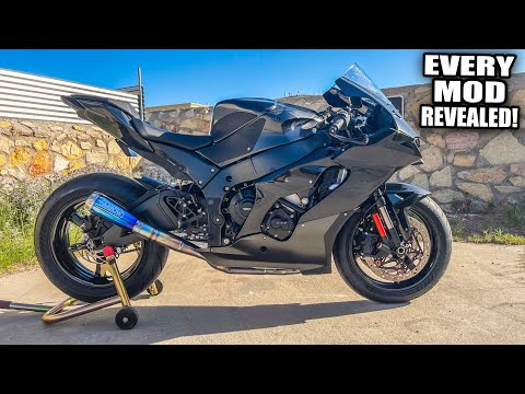 New Zx10r Walkthrough Of All Upgrades Youtube