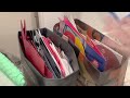 organize with me storage ideas without buying new storage cases vlog japan