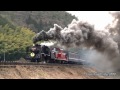 jr山口線 『slやまぐち号』 c56 160号機 dd51 1043号機 レトロ客車5b 長門峡→渡川 2014.3