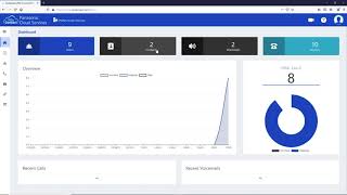 NSv Connect Panasonic Cloud Services: Admin Dashboard