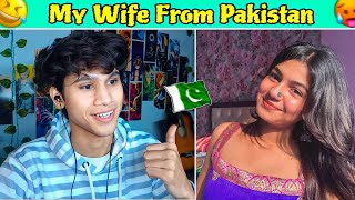 OMEGLe - My Wife From Pakistan 😂 | Valentine Special 💝 | Omegle india