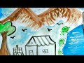 beautiful nature drawing #viralvideo