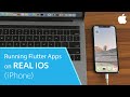 Run Flutter Project on a REAL IOS Device (iPhone)