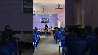 Hana Bovikanam interaction with NSS Volunteers at B.A.R Higher Secondary School Bovikan