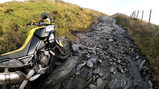 aprilia tuareg 660 finding the limits , best bit's of snowdonia loop