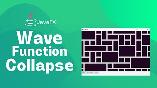 Java - Wave Function Collapse visulized using JavaFX