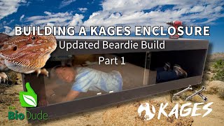 Building a Kages Enclosure: Updated Beardie Build Part 1/3