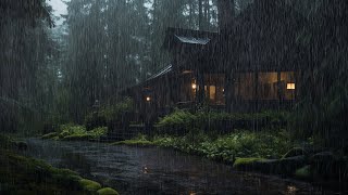 Soulagez Le Stress et Dormez Bien Avec La Pluie Dans La Forêt | Relaxation, étude et Méditation