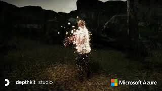 Scatter + Microsoft depthkit demo on me