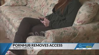 Why is PornHub blocked? Access in North Carolina halted