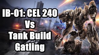 Armored Core 6 - TANK GATLING Build vs IB-01: CEL 240 Boss Fight