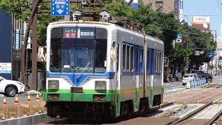 えちぜん鉄道直通！福井鉄道770形772編成 鷲塚針原行き 市役所前駅