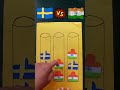 India flag🇮🇳 Vs Sweden flag🇸🇪 Game 🎮🎯#shorts #ytshorts #gaming @Tanuart892 #independenceday #flag