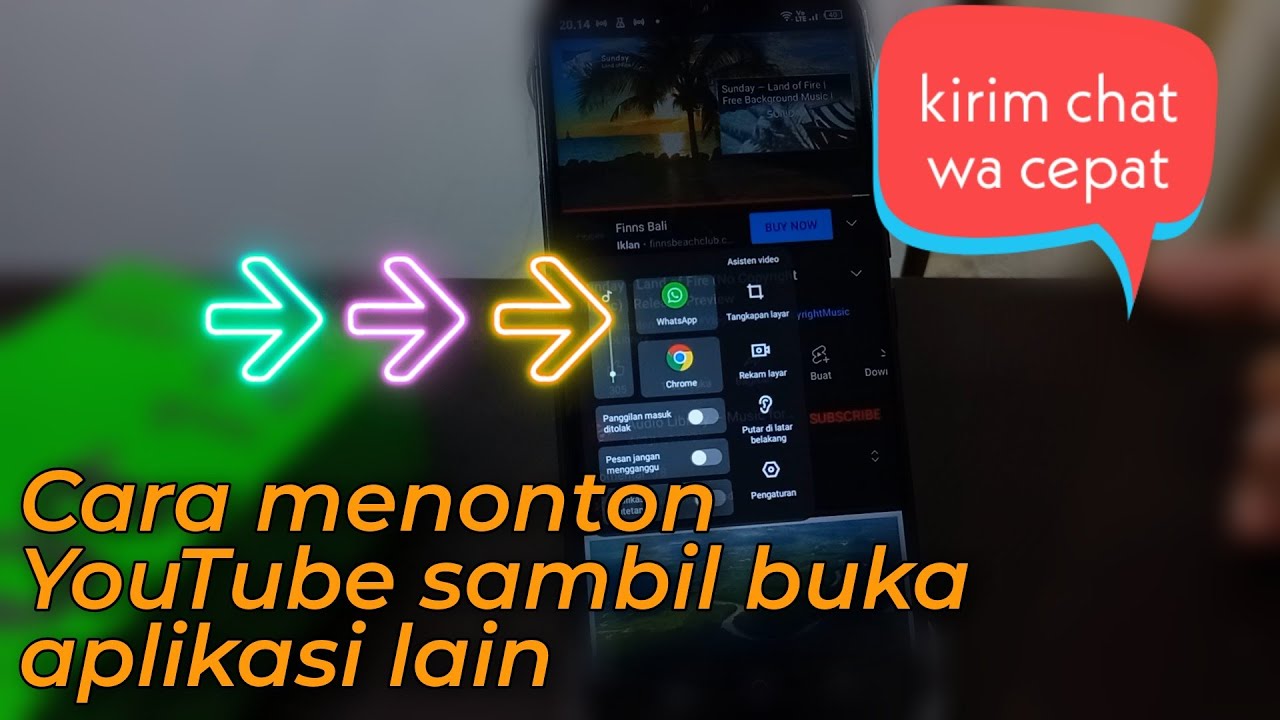 Cara Nonton Youtube Sambil Buka Aplikasi Lain HP Infinix HOT 12i ...