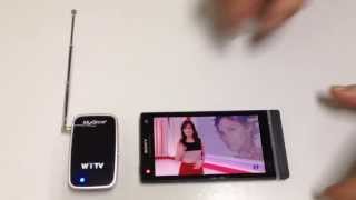 Xperia con WiTV de Mygica ver la TV TDT en cualquier parte y GRATIS Compatible con iOS y Android