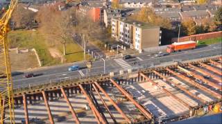 Time Lapse A2 Maastricht  The Tunnel got Concrete!