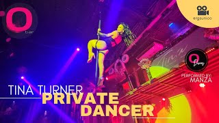 24.11.17 Manza Performing Private Dancer at O Bar