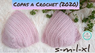 Como Tejer Copas a Crochet Todas las Tallas Fácil y Rápido/ Paso a Paso (2020)